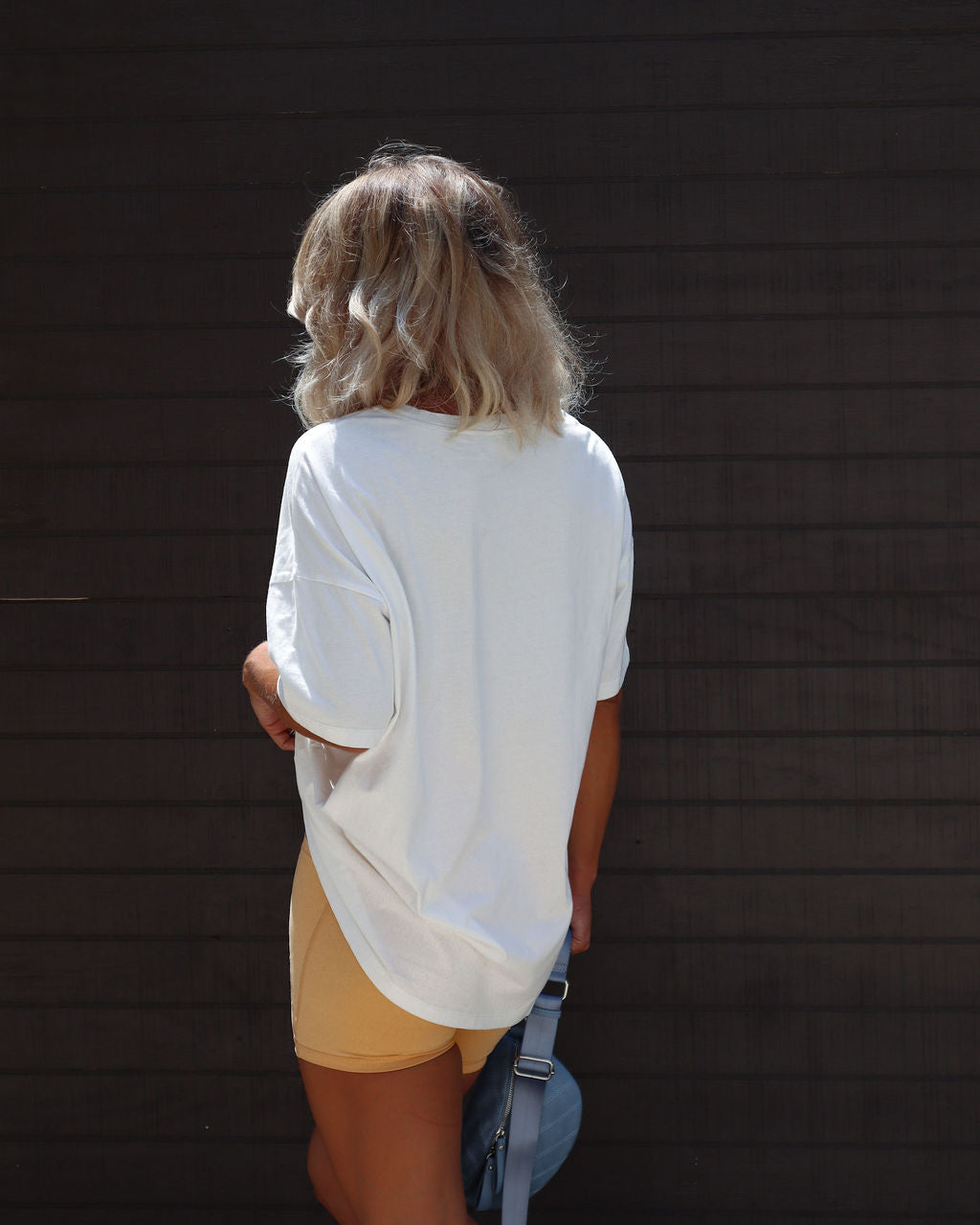 His Cotton Oversized Tee-Vogue Logic