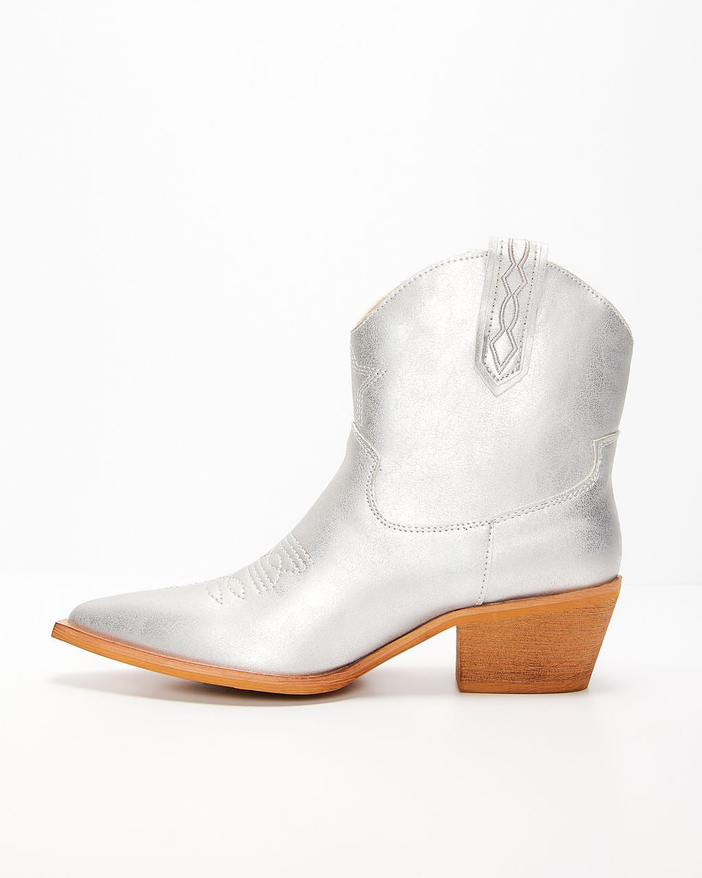 Jeanette Western Ankle Booties-Vogue Logic
