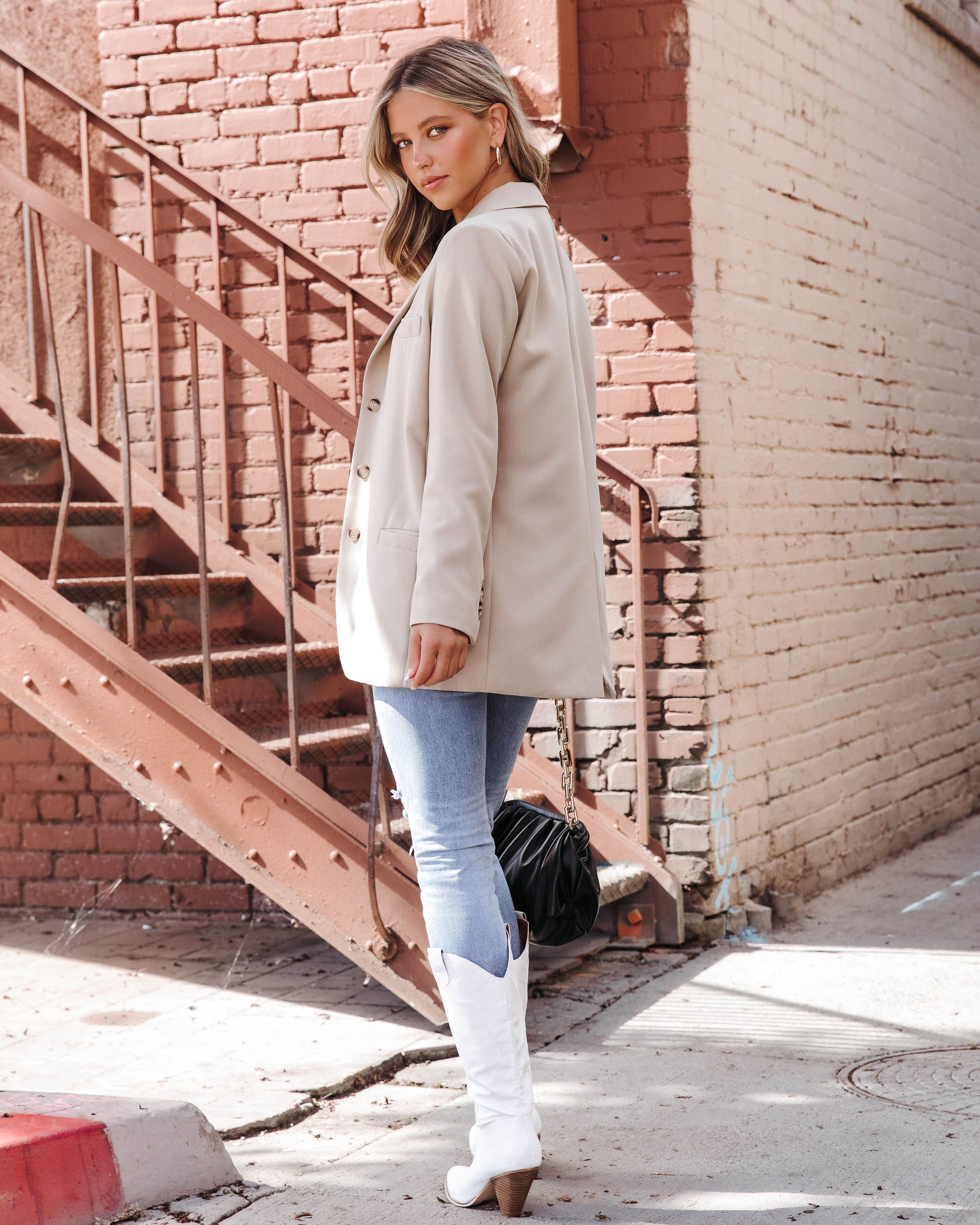 Judy Pocketed Blazer-Vogue Logic