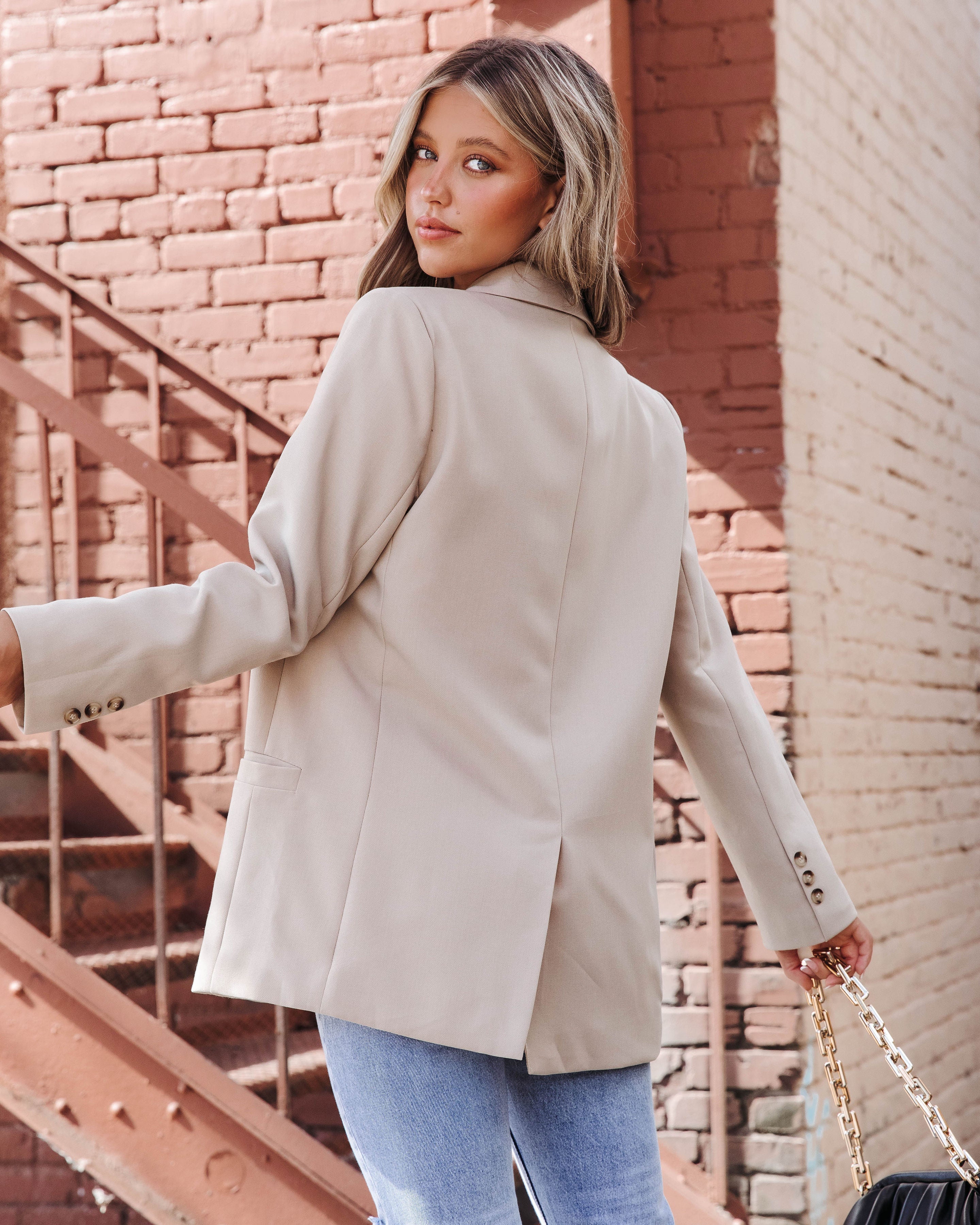 Judy Pocketed Blazer-Vogue Logic