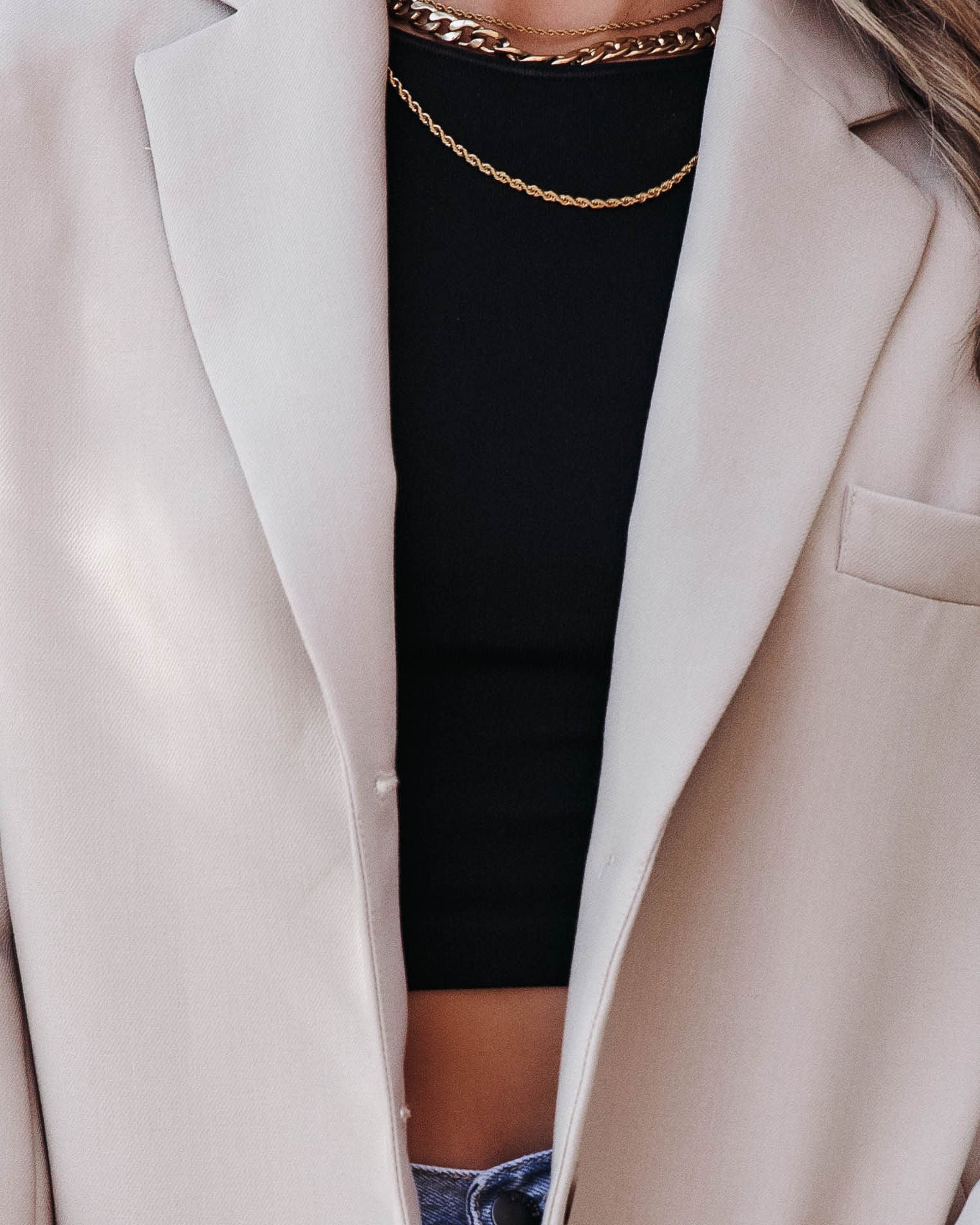 Judy Pocketed Blazer-Vogue Logic