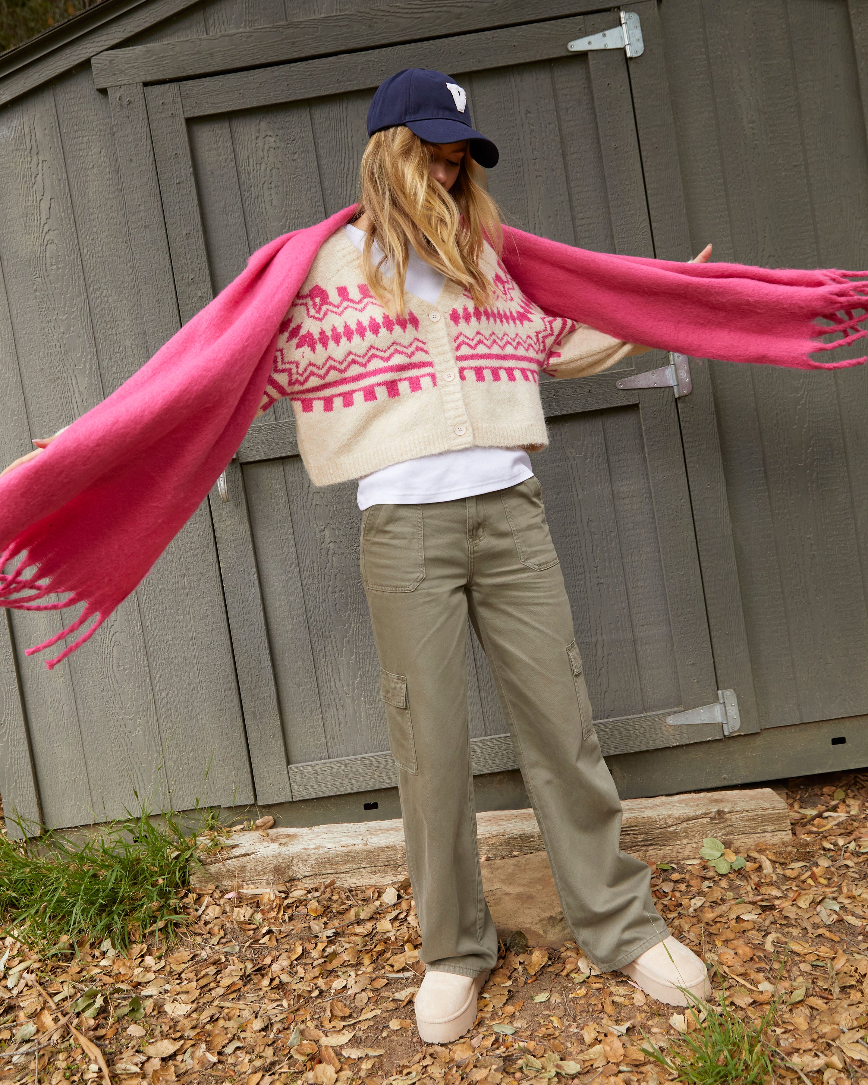 Cuddle Up Large Blanket Scarf-Vogue Logic