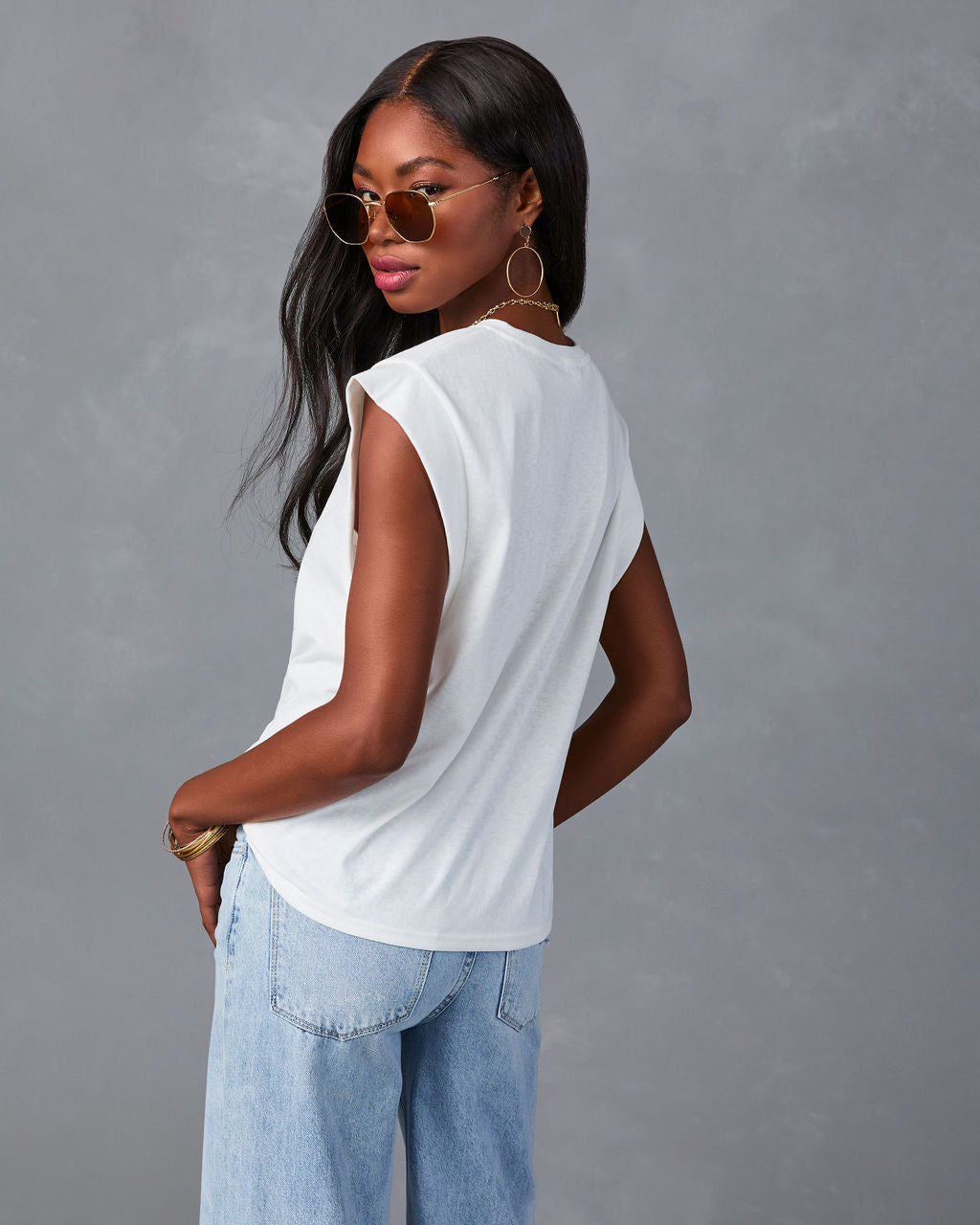 Thirst For Adventure Cotton Blend Tee-Vogue Logic