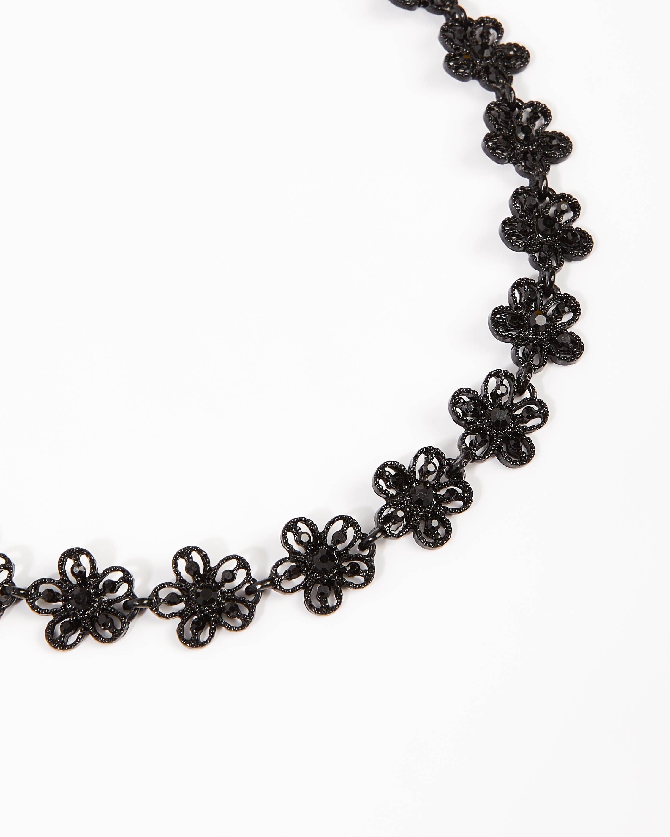 Kelis Floral Choker-Vogue Logic