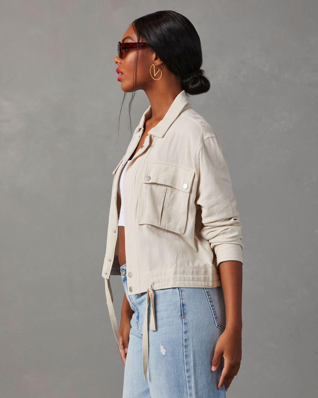 Capone Lightweight Utility Jacket-Vogue Logic