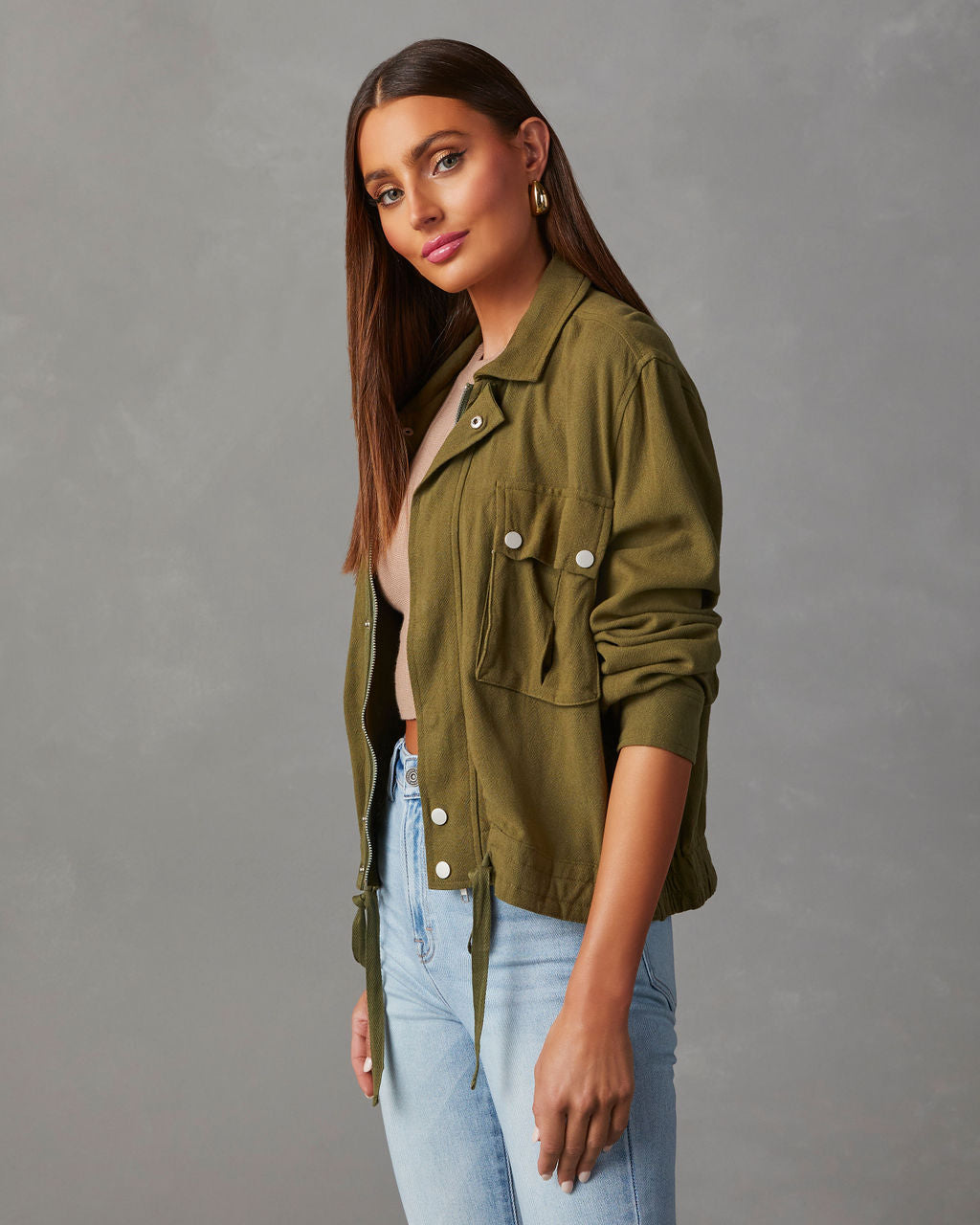 Capone Lightweight Utility Jacket-Vogue Logic