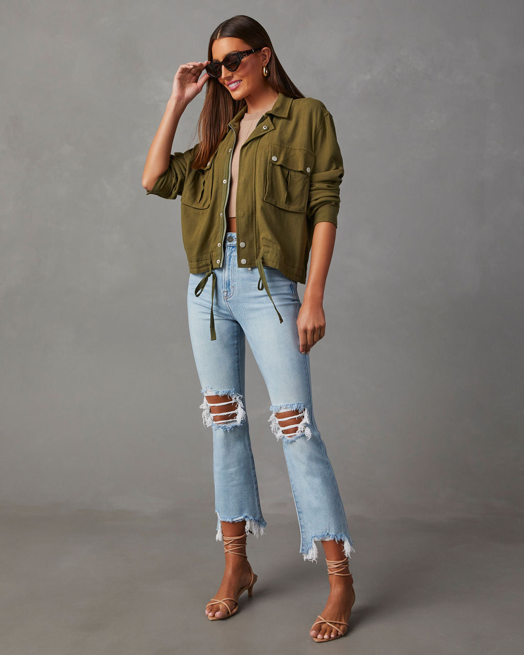 Capone Lightweight Utility Jacket-Vogue Logic