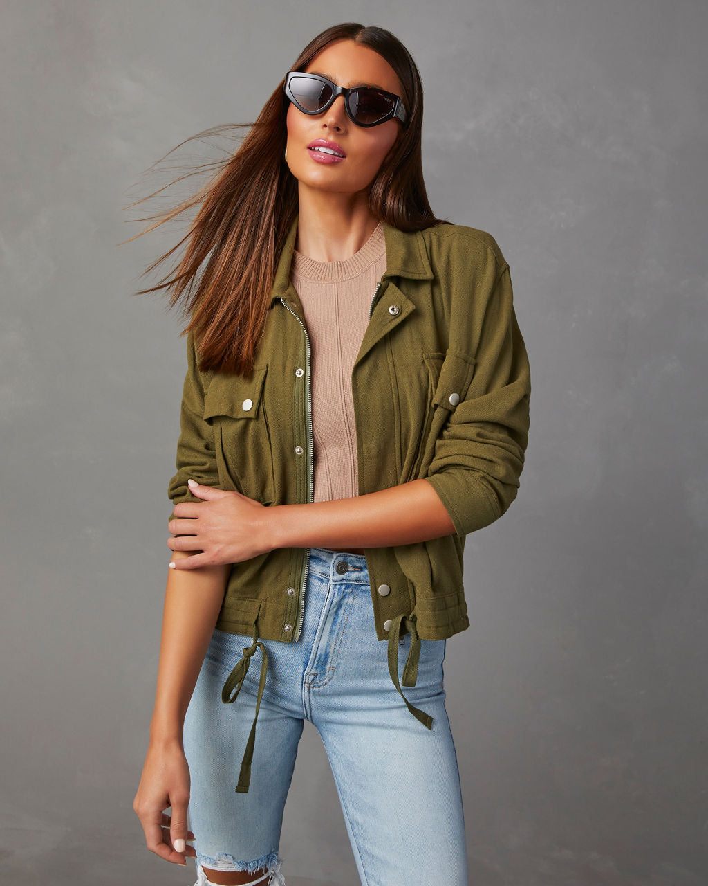 Capone Lightweight Utility Jacket-Vogue Logic