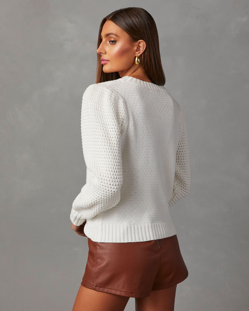 Feeling Rich Pullover Sweater-Vogue Logic