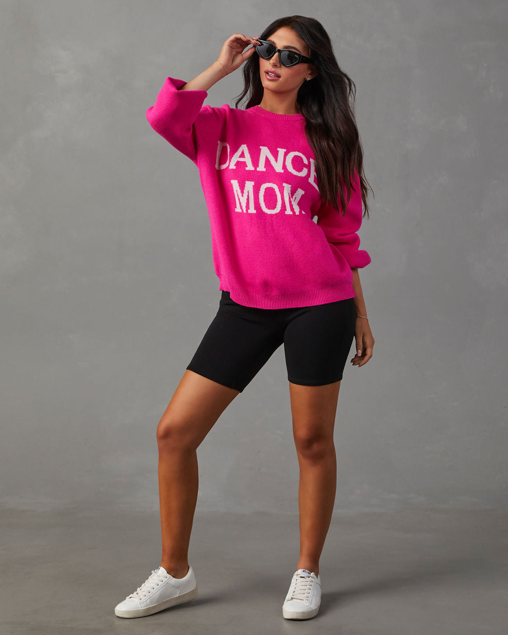 Dance Mom Knit Pullover Sweater-Vogue Logic