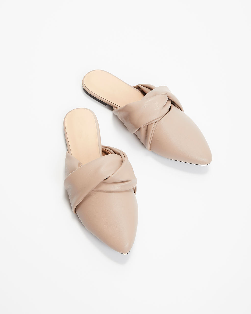 Gessi Closed Toe Slip On Mules-Vogue Logic