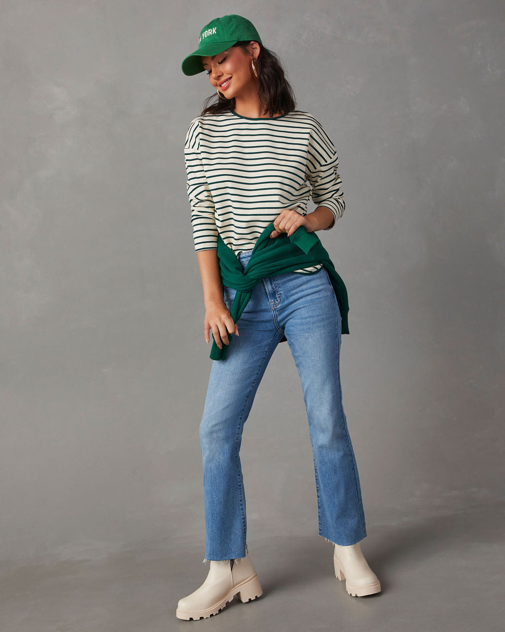 Derita High Rise Straight Leg Jeans-Vogue Logic