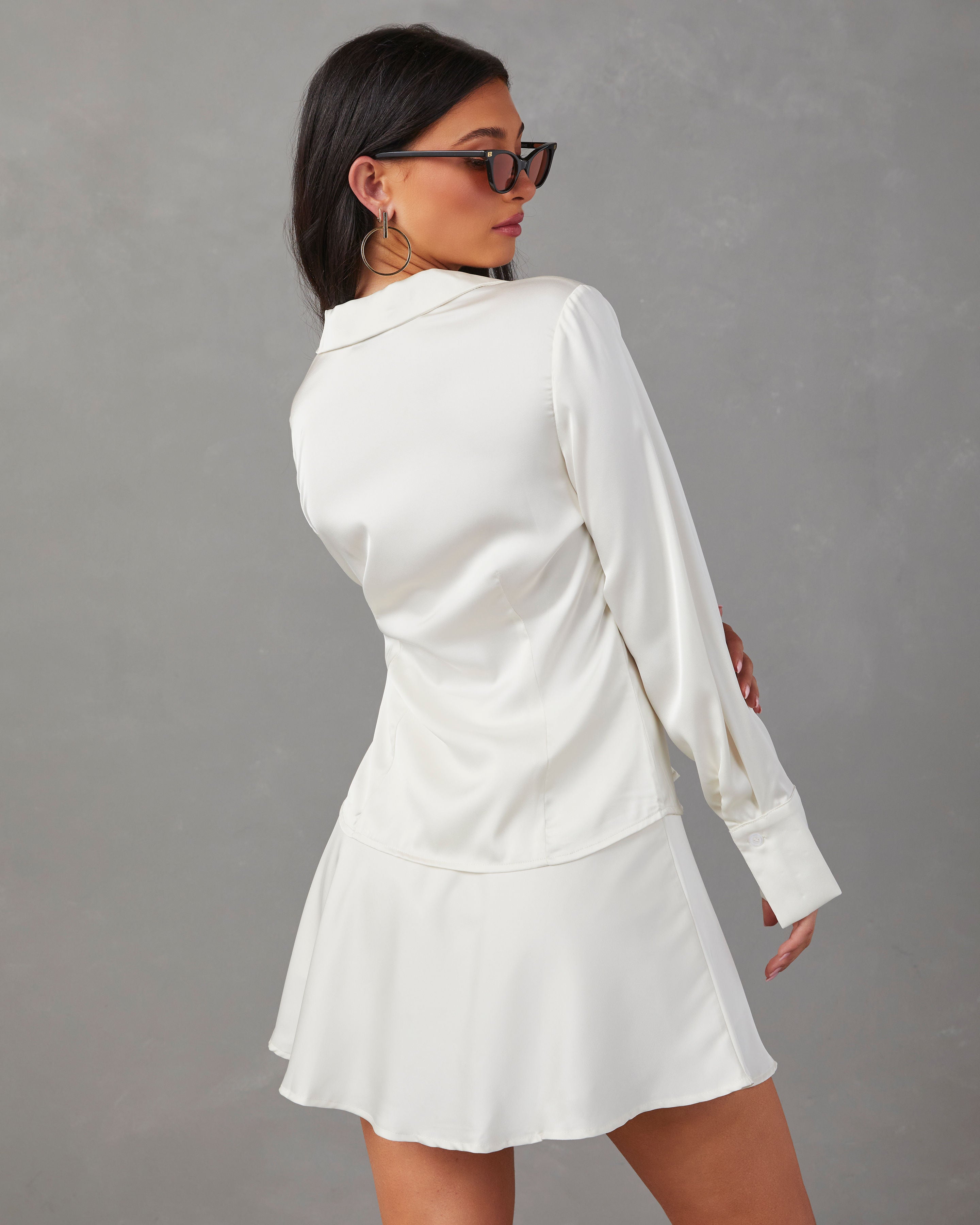 Steal The Spotlight Mini Skirt-Vogue Logic