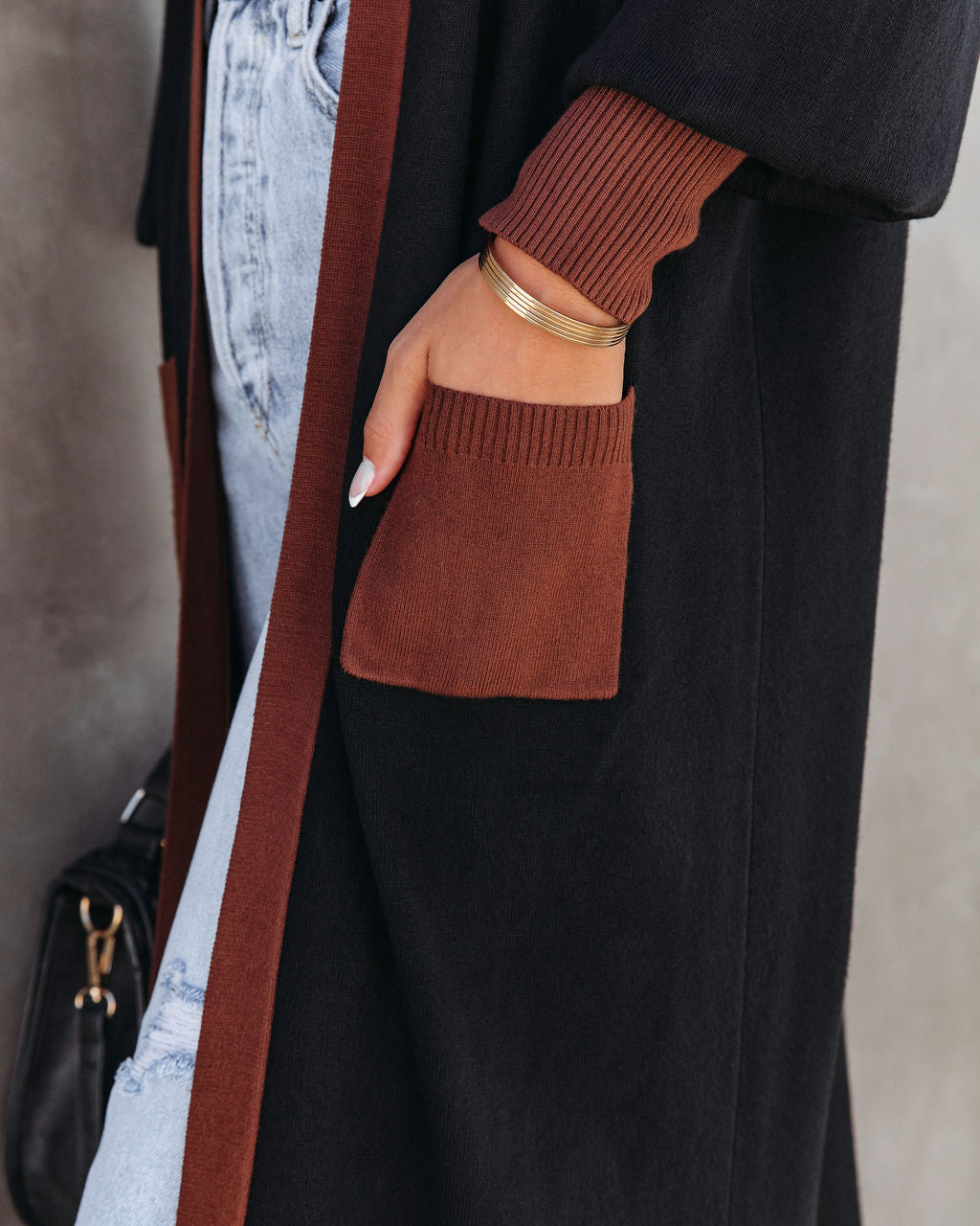 Enchantment Pocketed Duster Cardigan-Vogue Logic