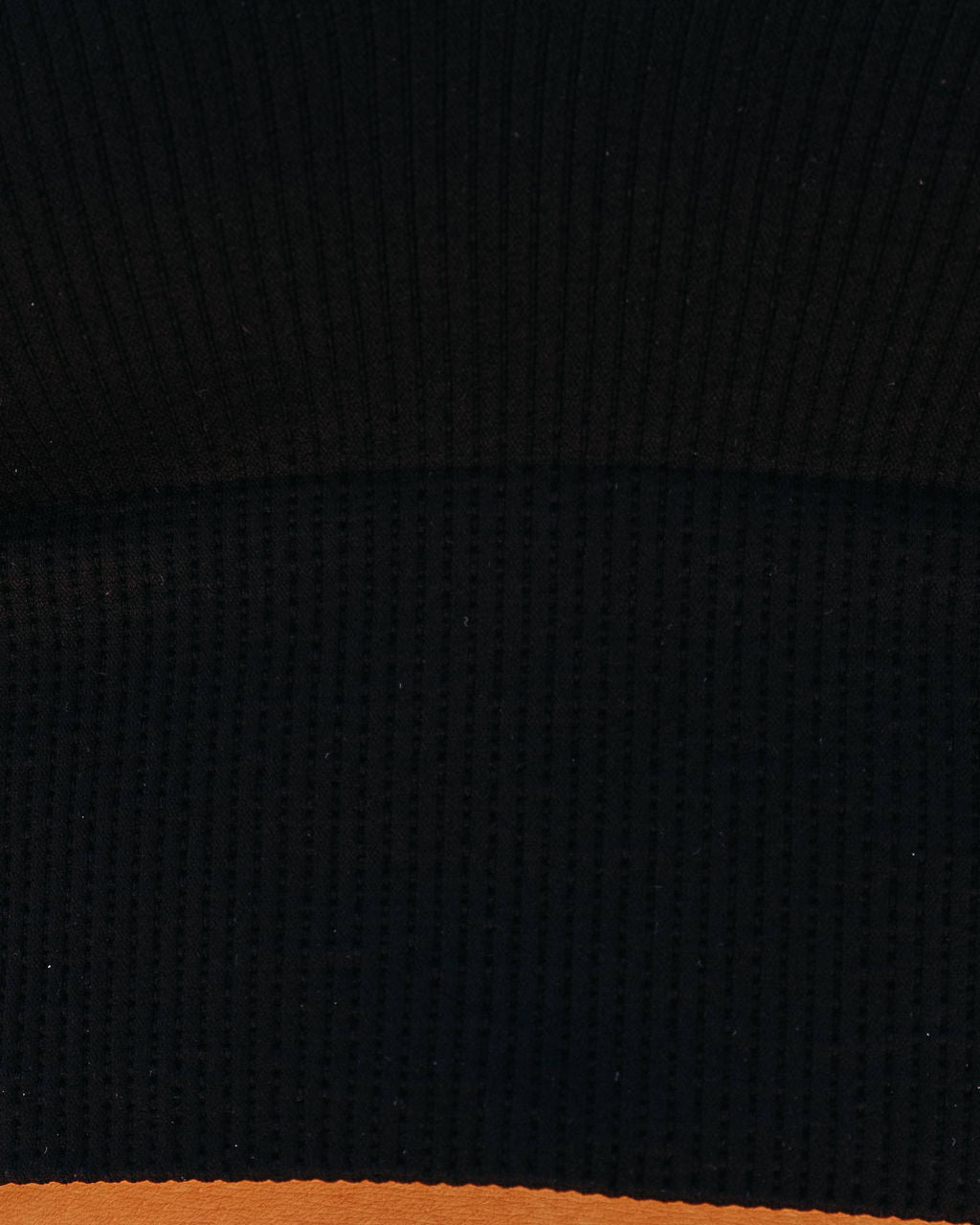 Exhale Ribbed V-Neck Crop Tank-Vogue Logic