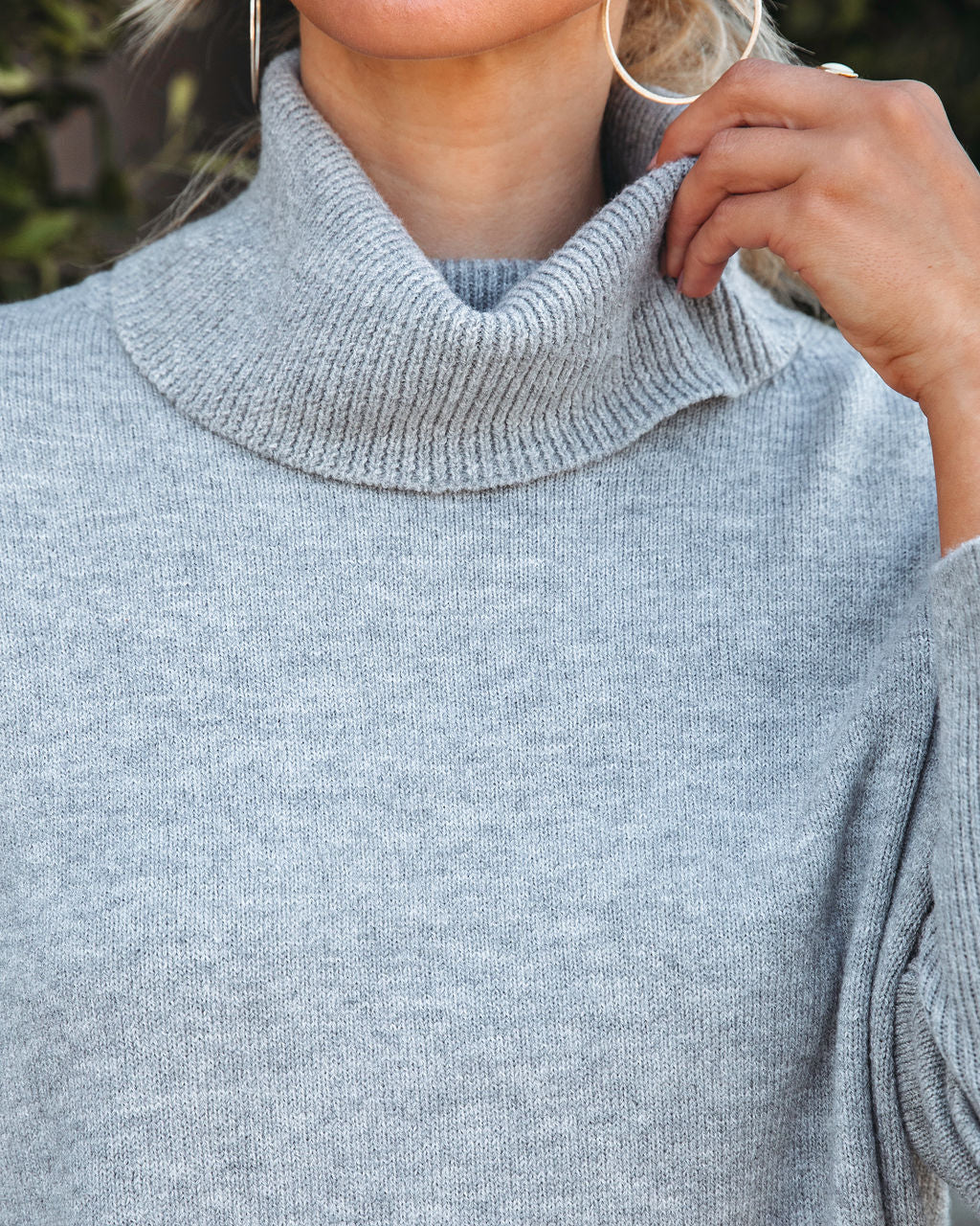 Faith Turtleneck Knit Sweater-Vogue Logic