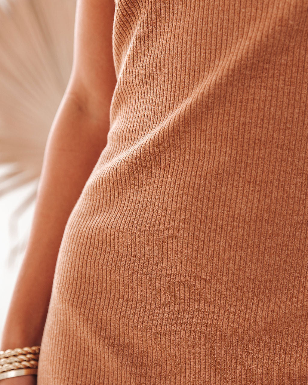 Luna Ribbed Knit Midi Dress-Vogue Logic