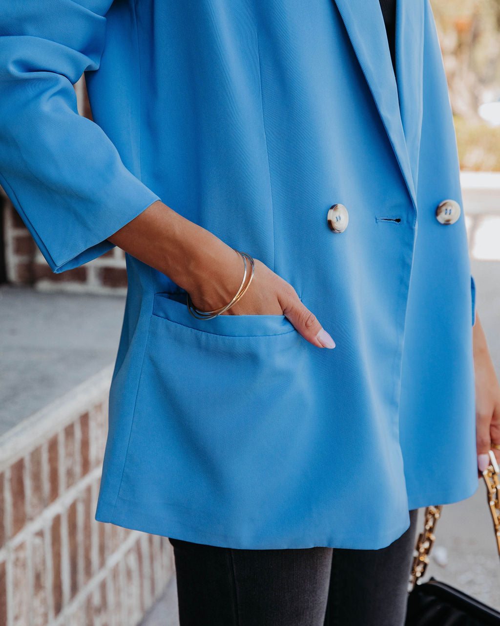 Whinn Pocketed Blazer-Vogue Logic