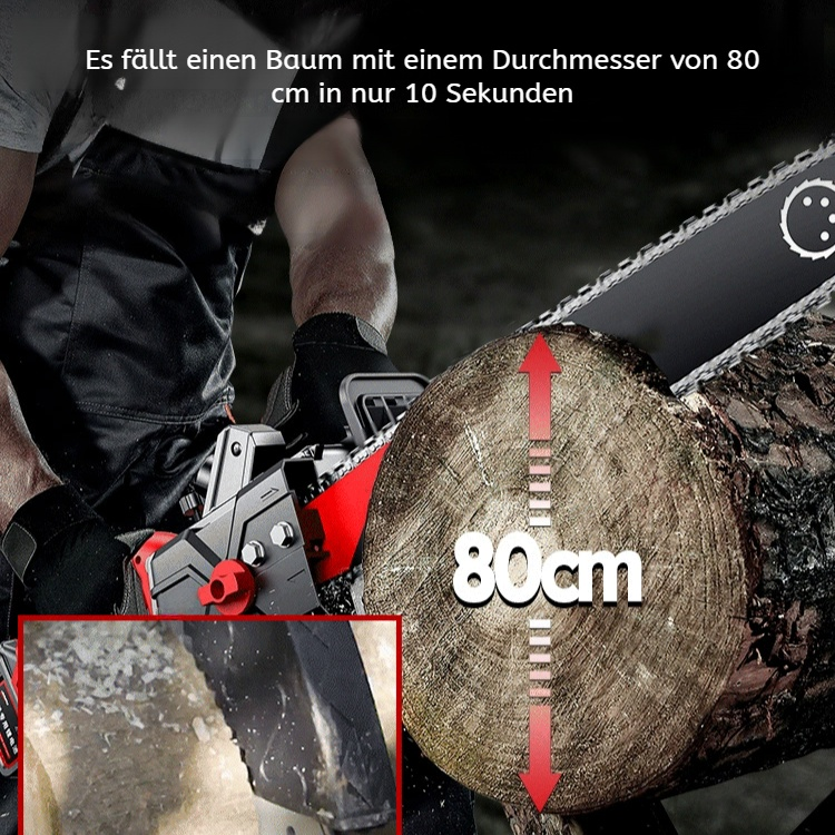 Einhand-Akku-Kettensäge