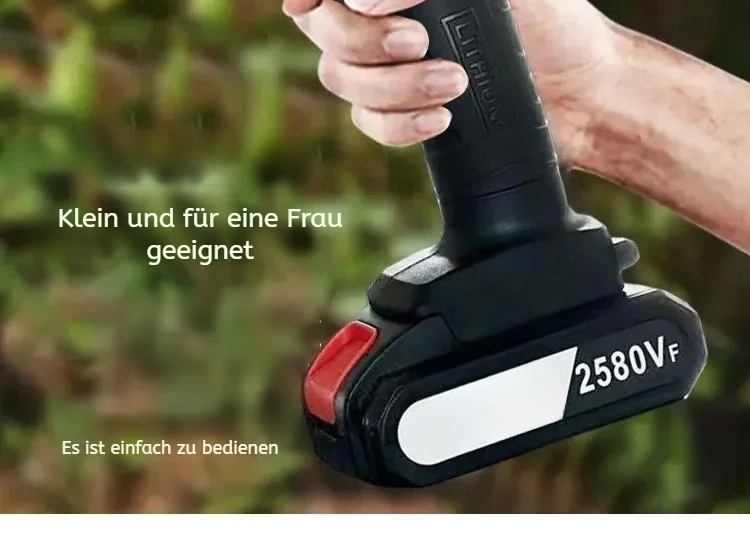 Einhand-Kettensäge für Heimwerker und Profis