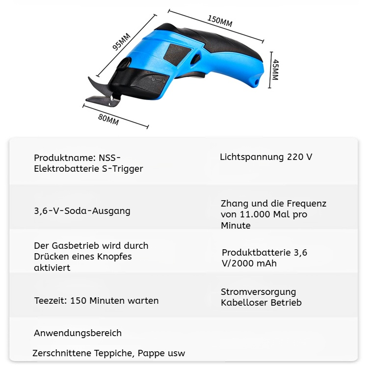 Elektrische Handschere