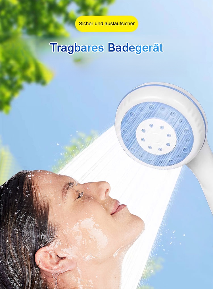 Elektrische selbstansaugende Duschpumpe ohne Stecker Nahaufnahme