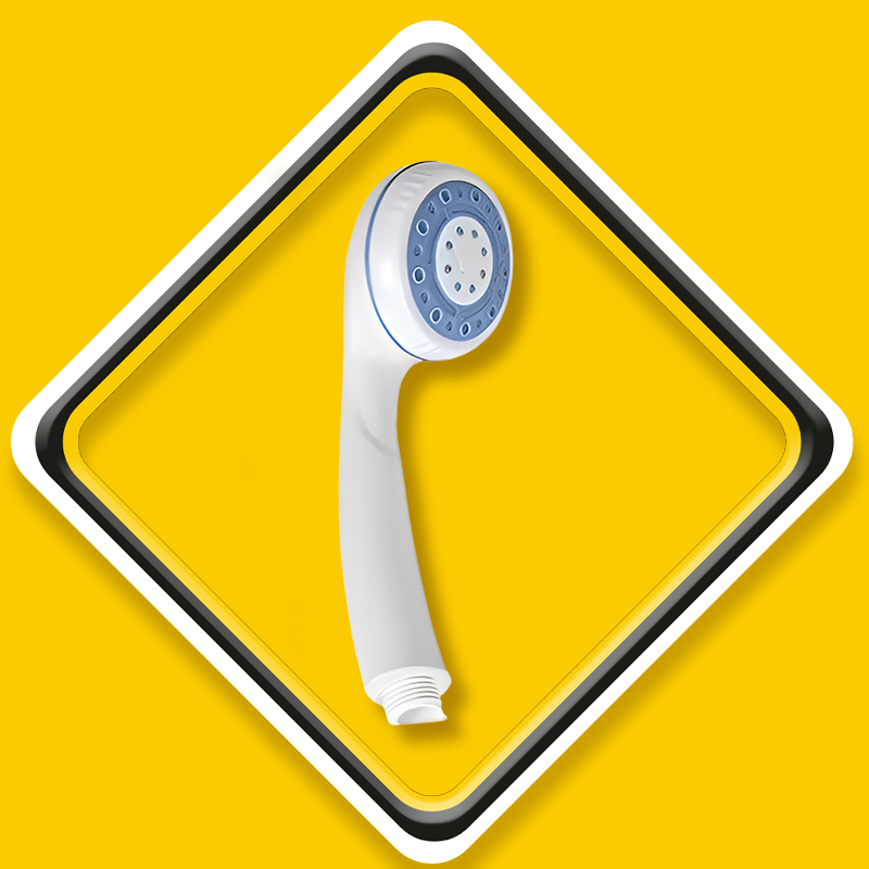 Elektrische selbstansaugende Duschpumpe ohne Stecker