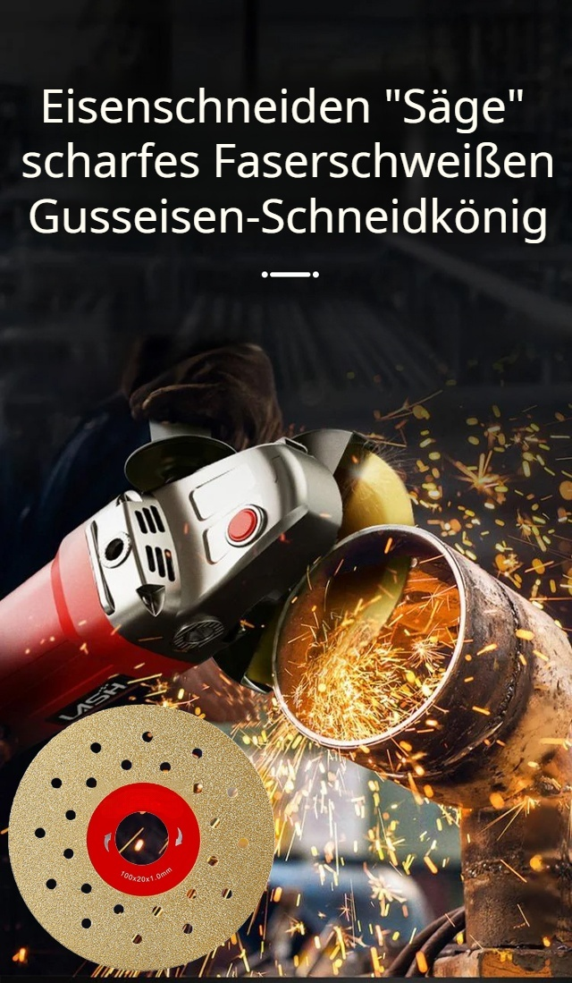 Spezielle Trennscheibe für Steinplatten Nahaufnahme