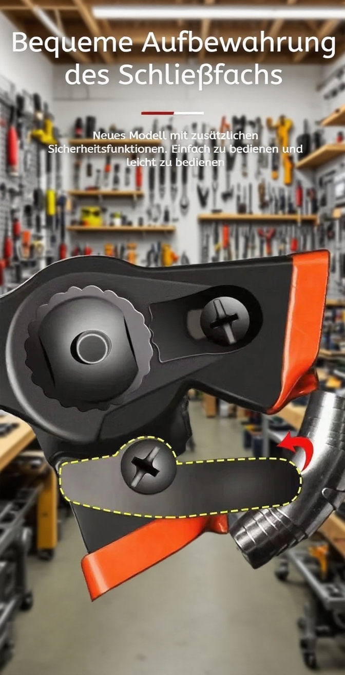 Gartenschere mit rostfreier Klinge