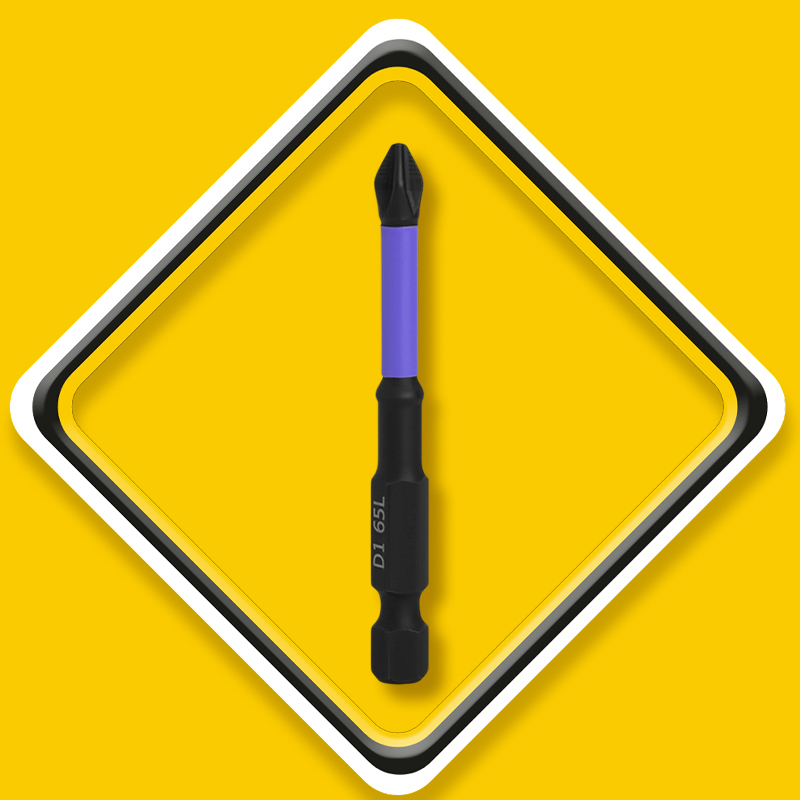 Rutschfeste Bohrschrauber-Bits und Schraubendreher