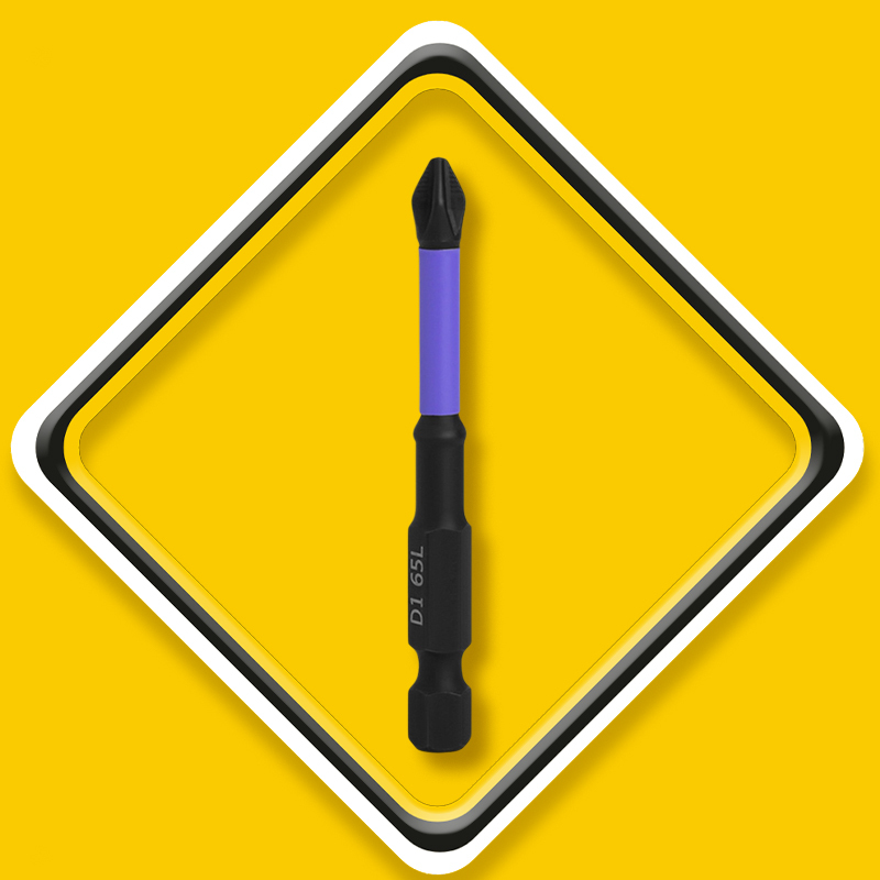 Rutschfeste Bohrschrauber-Bits und Schraubendreher