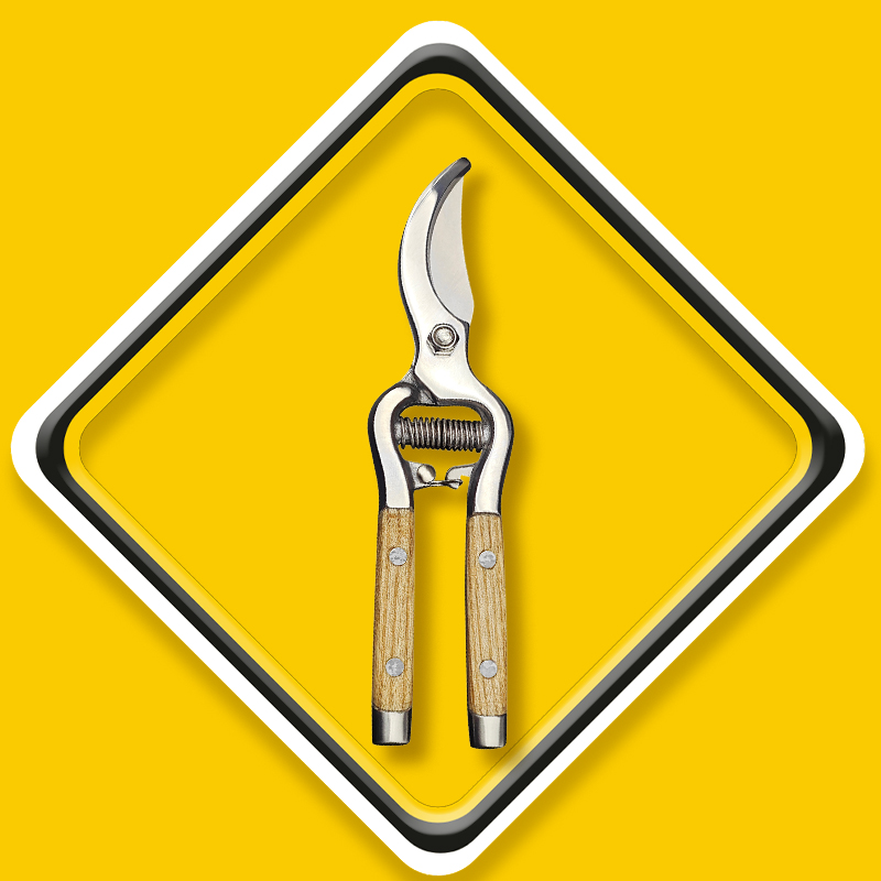 【50% Kraftersparnis】Vollstahl-Einhand-Astschere