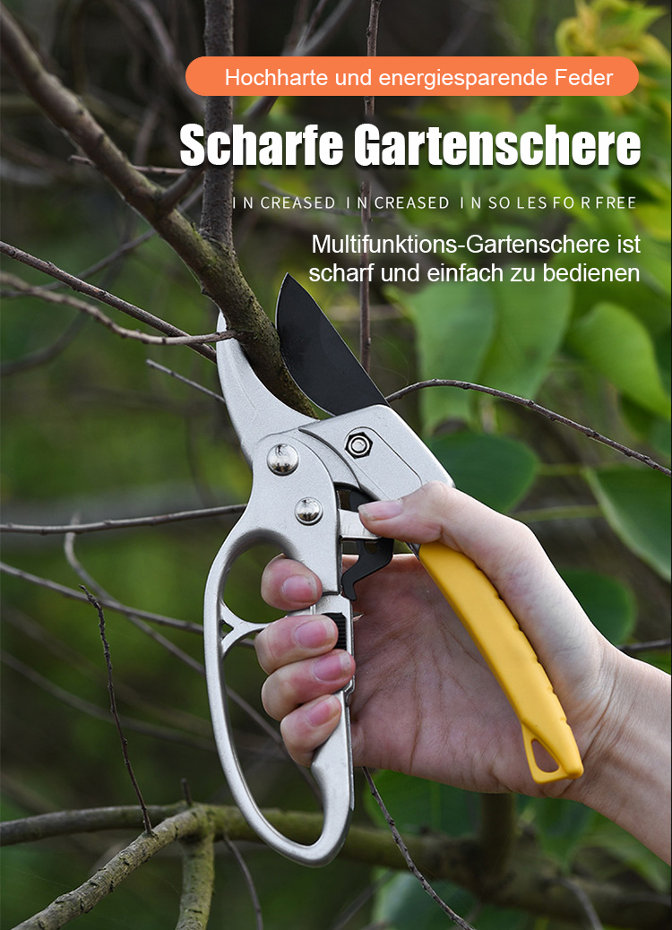 Ergonomischer Griff der TH Obstbaumschnittschere