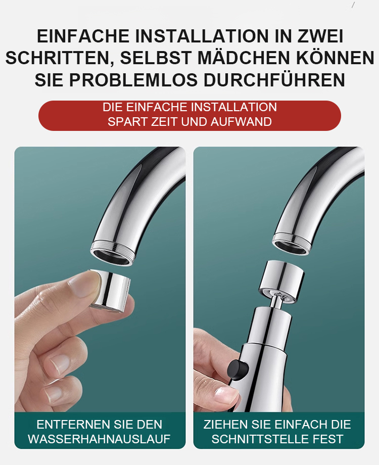 Detailansicht der Spritzschutzverlängerung