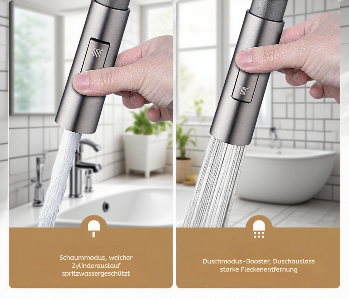 Pressurizer Küchenhahn mit 360 Grad Drehung