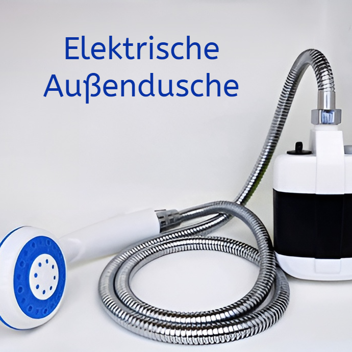 Elektrische selbstansaugende Duschpumpe ohne Stecker