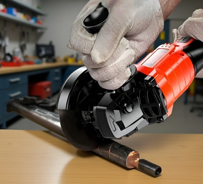 Langlebige Schleifmaschine mit robustem Gehäuse