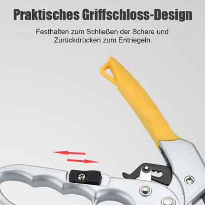 TH arbeitssparende Obstbaumschnittschere in Segmentbauweise