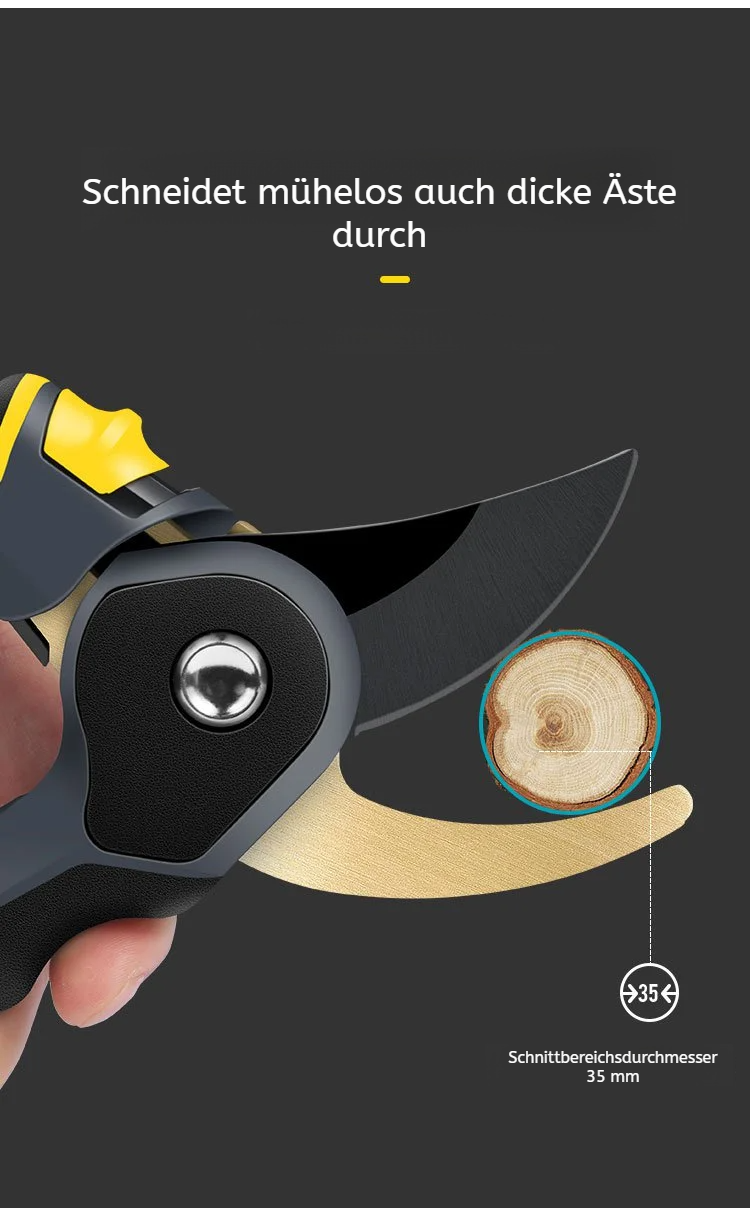 Leichtgewichtige und dennoch starke Gartenschere