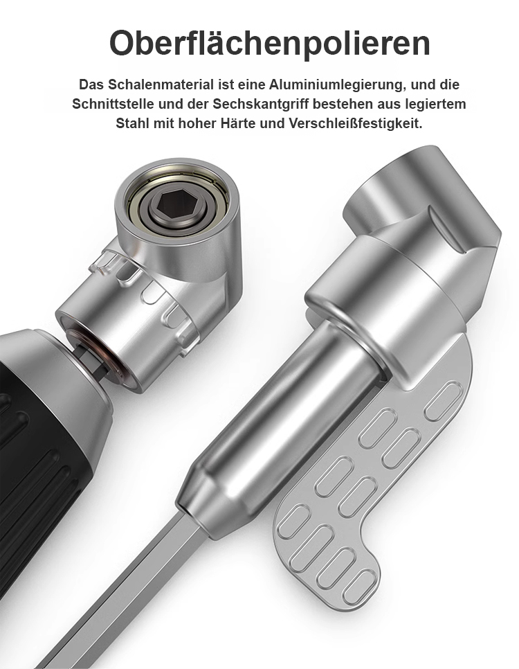 Werkzeug zum Schrauben in engen Räumen