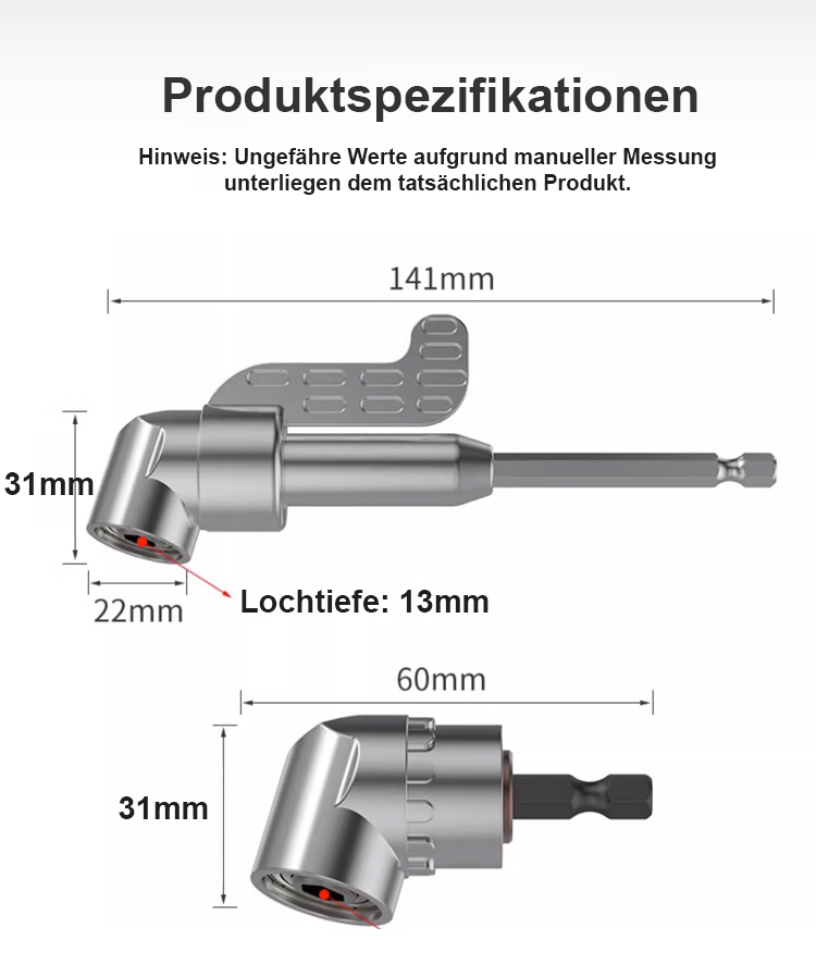 Multifunktionale Bits für Winkelschraubendreher – perfekte Passform