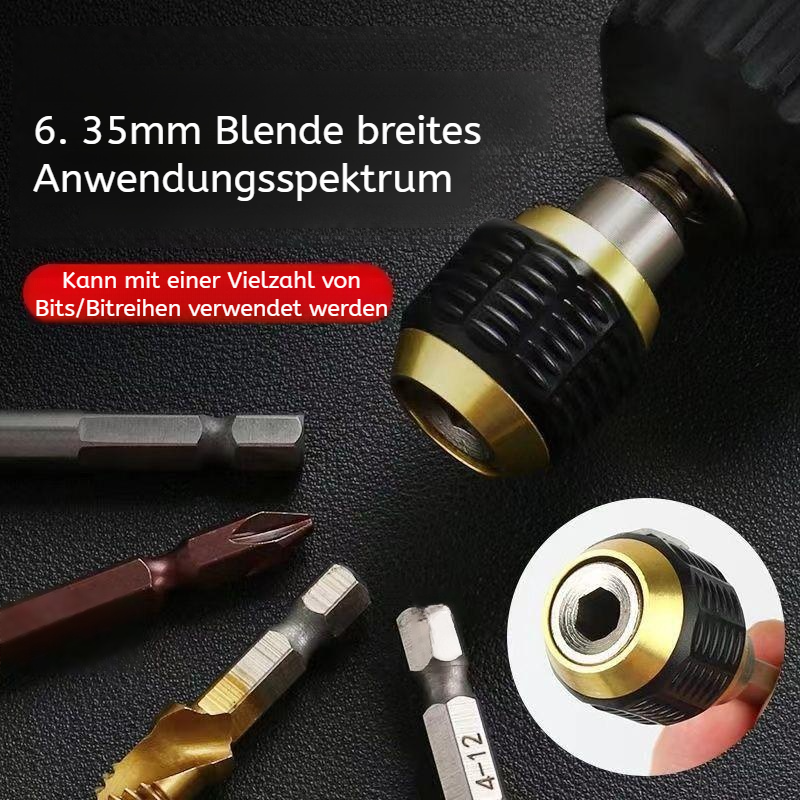 Schnellwechsel Selbstverriegelnde Verlängerungsstange für Bohrmaschinenadapter