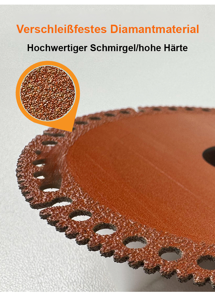 Sichere und zuverl&auml;ssige Trennscheibe