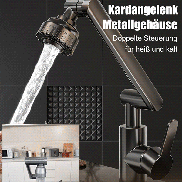 1080° Schwenkbarer Roboterarm Küchenarmatur