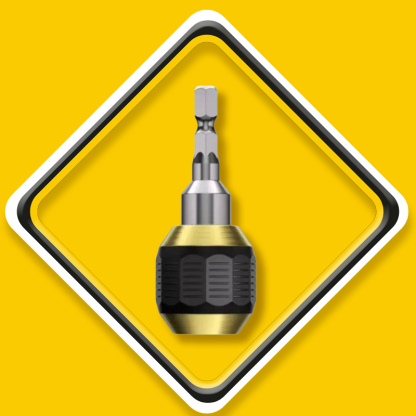 Schnellwechsel Selbstverriegelnde Verlängerungsstange für Bohrmaschinenadapter