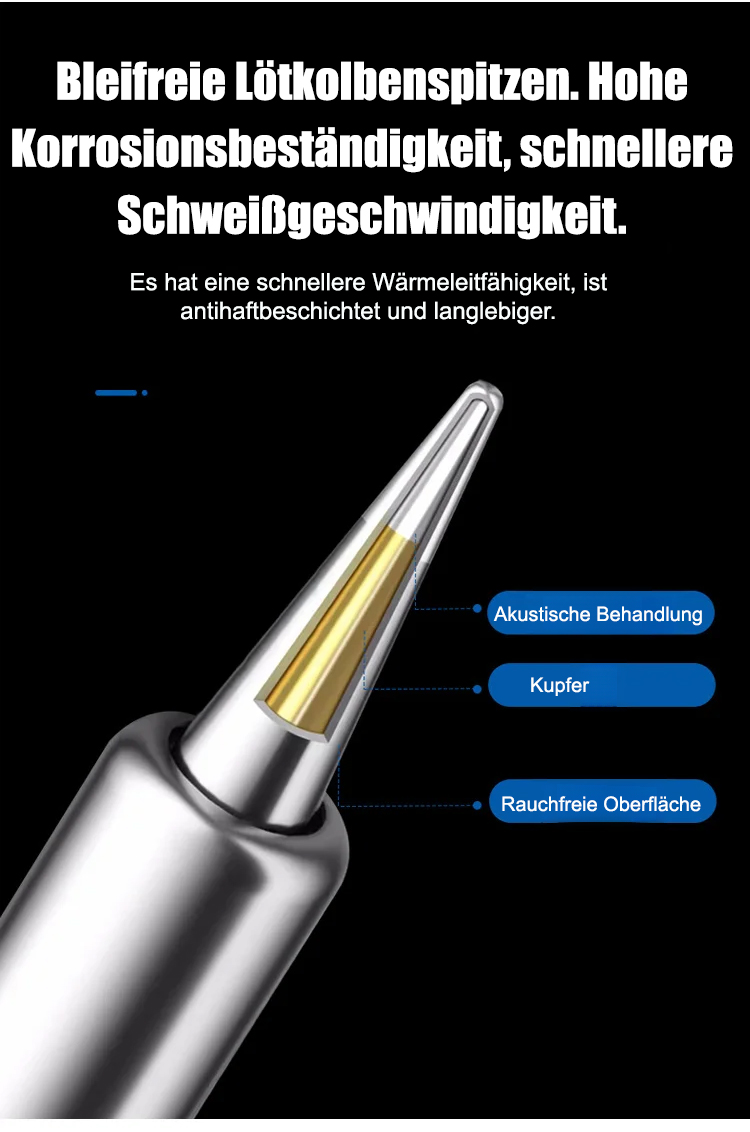 Zubehör und Ausstattung des kabellosen Schweißgeräts