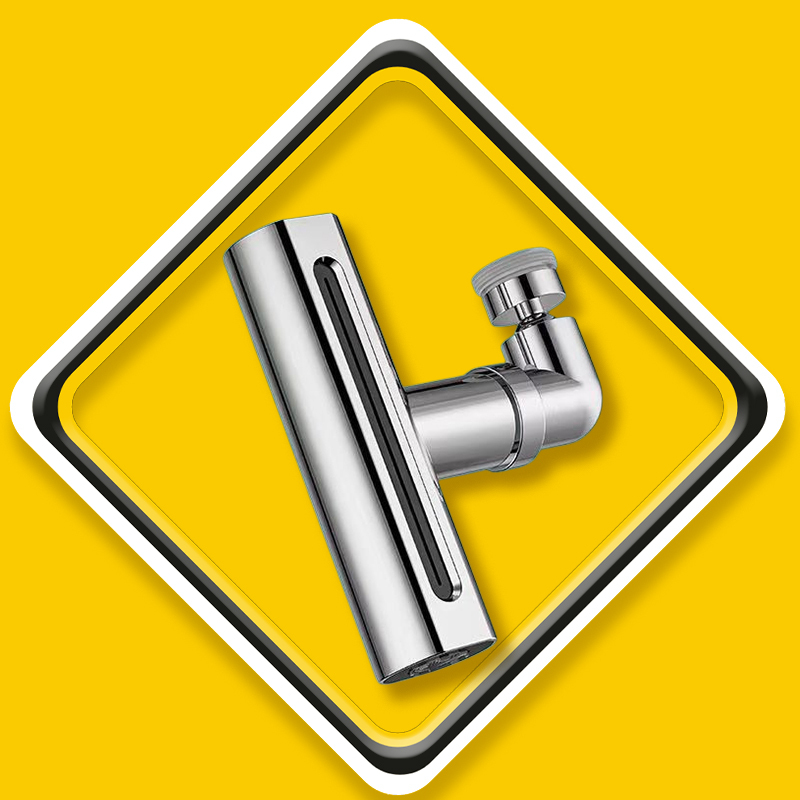 Multifunktionaler drehbarer Wasserhahn mit Wasserfall- und Regendusche-Effekt