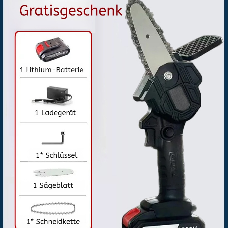 Einhand-Akku-Kettensäge