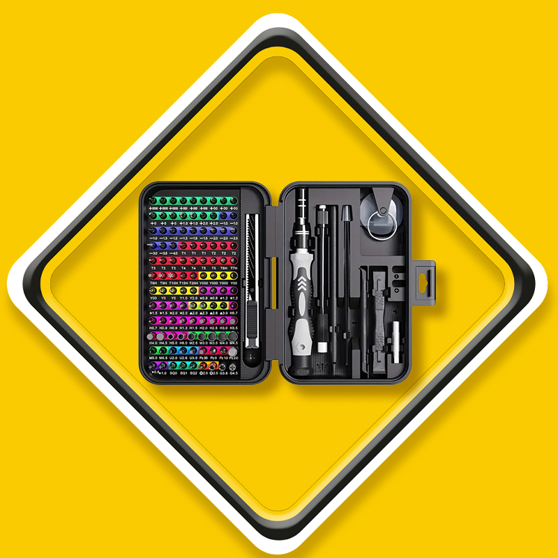 132-teiliger multifunktionaler Schraubendreher-Reparatursatz