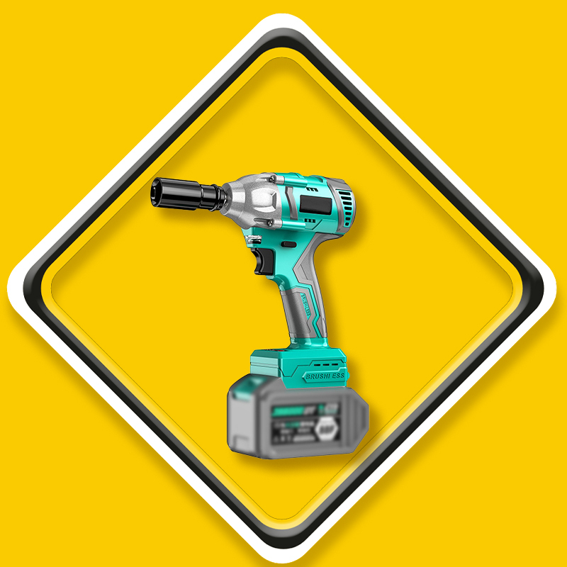 Dayi bürstenloser elektrischer Schraubenschlüssel LithiumBatterieLadehandstück großes Drehmoment Luf